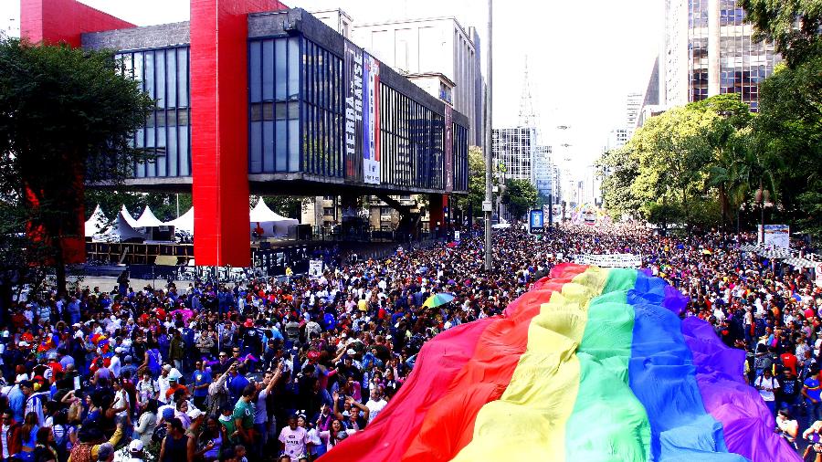 Parada LGBT de São Paulo (Reprodução Internet) - Parada LGBT de São Paulo (Reprodução Internet)