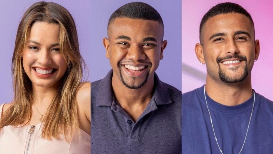 Beatriz, Davi e Lucas Pizane estão no terceiro paredão do BBB 24