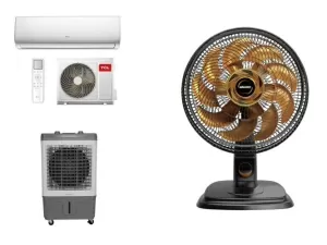 Ofertas do dia: ar-condicionado, ventilador e climatizador com até 39% off!