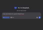 Perguntamos ao DeepSeek o que será do Brasil com Trump. Veja o que a IA chinesa respondeu - Nova ferramenta chinesa causou terremoto entre as big techs. Foto: Reprodução