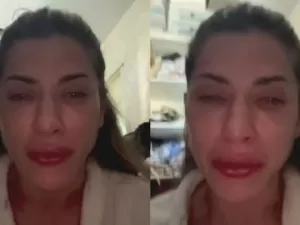 Ana Paula Minerato surge aos prantos em live, pede perdão após racismo e expõe relação abusiva; assista