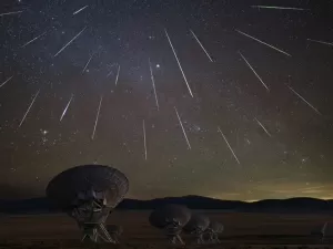 Lançamento espacial tripulado e chuva de meteoros no Calendário Astronômico de maio