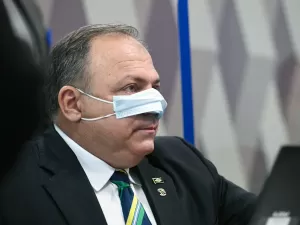 O general Eduardo Pazuello, foi o braço direito do presidente Bolsonaro na pandemia de covid-19. Foto: Jefferson Rudy/Agência Senado