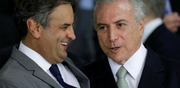 Decisão de Aécio Neves teve apoio de Michel Temer - Foto: Marcello Casal JR/ Agência Brasil