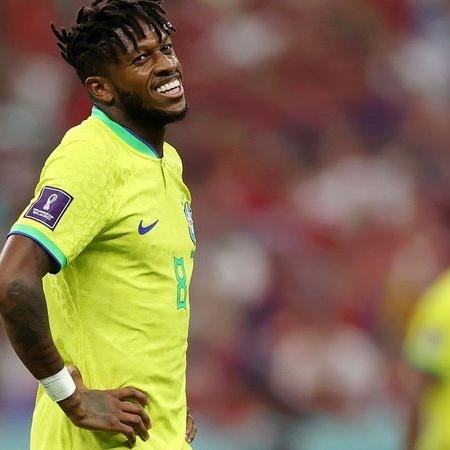 Fred entrou durante jogo entre Brasil e Croácia, pelas quartas da Copa 2022 - Getty Images