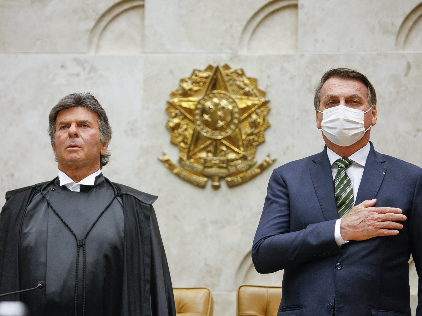 Fux aguarda recuo de Bolsonaro no impeachment de ministros