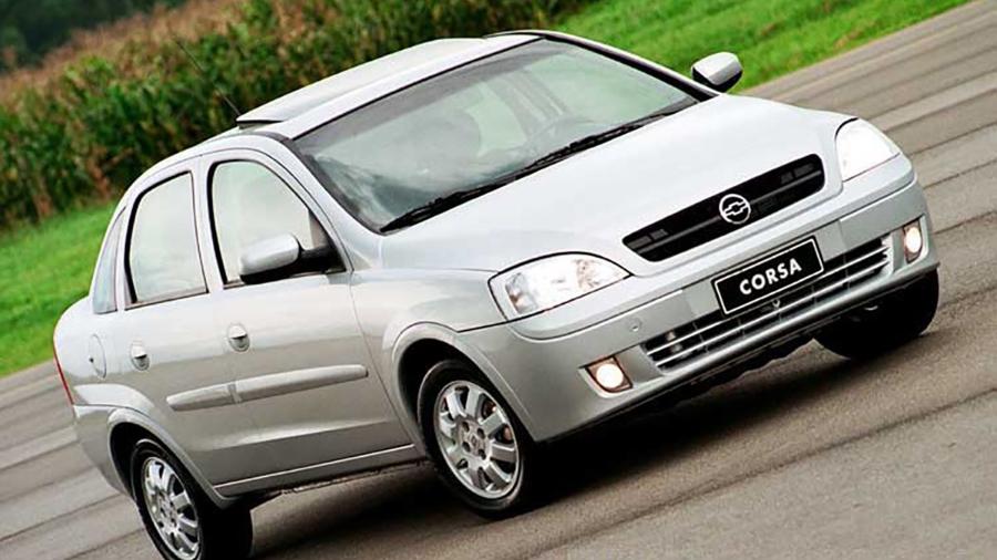 Chevrolet Corsa é um exemplo de carro usado que saiu de linha há algum tempo, mas ainda é bom de revenda Chevrolet Corsa é um exemplo de carro usado que saiu de linha há algum tempo, mas ainda é bom de revenda