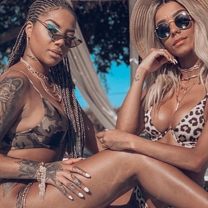 Ludmilla e Brunna (Foto: Reprodução/Instagram)