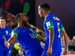 Brasil atropela a Croácia por 8 a 1 pela segunda rodada da Copa do Mundo de Futsal 