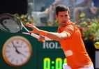 Djokovic tem estreia tranquila; Schwartzman salva dois matchpoints e avança em Roma - (Sem crédito)