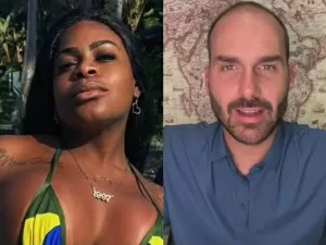 Braço direito? Jojo Todynho chama atenção de filho de Bolsonaro após propaganda