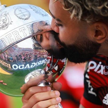 Gabigol celebra mais um gol decisivo pelo Flamengo: "Sempre especial" - GettyImages