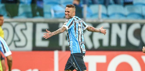 Luan marcou o gol do Grêmio contra o Defensor na vitória da última quarta-feira - 