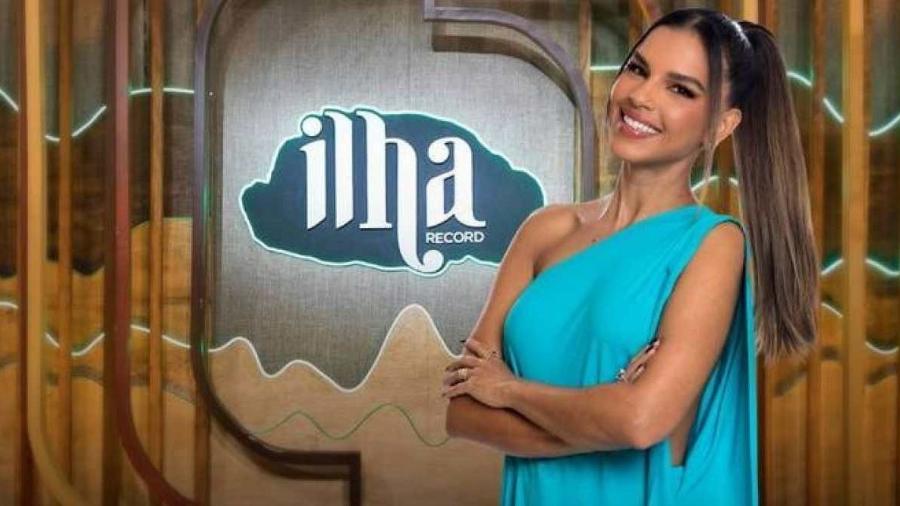 Mariana Rios apresenta o "Ilha Record" - Divulgação/Record TV                            
