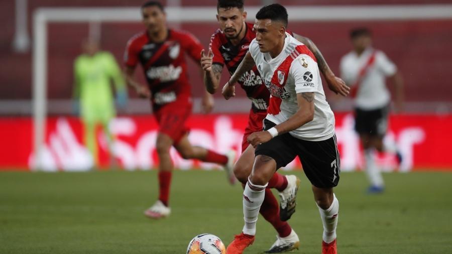                                  River Plate chega a fase semifinal pelo quarto ano seguido                              -                                 NATACHA PISARENKO/AFP                            