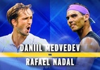 Nadal x Medvedev: saiba como assistir à final do US Open ao vivo na TV e na internet - (Sem crédito)