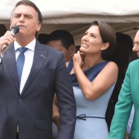 Bolsonaro discursa em Brasília no 7 de setembro - Reprodução/TV Brasil