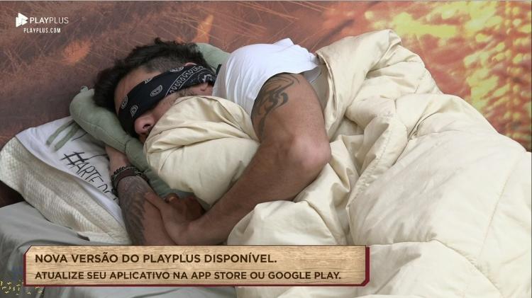 Diego Grossi em A Fazenda 11 (Foto: Reprodução/ Record TV)