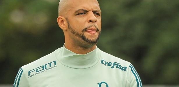 Felipe Melo trabalhará junto ao elenco na tarde desta segunda-feira - Jales Valquer/FotoArena/Estadão Conteúdo