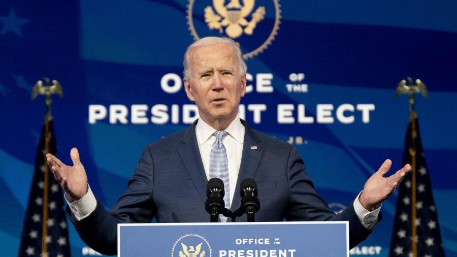 Joe Biden anunciou hoje os integrantes do Departamento de Justiça do seu governo - JIM WATSON / AFP                            