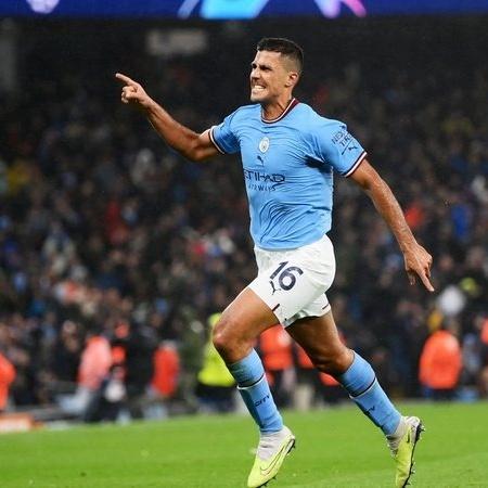 Rodri marca golaço e Manchester City abre o placar contra o Bayern - Getty Images