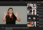 Microsoft Teams lança modo para linguagem de sinais - Modo de visualização de linguagem de sinais no Microsoft Teams