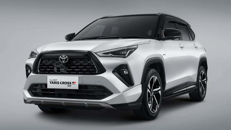 Yaris Cross nacional deve seguir padrões da versão global (acima)