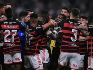 STJD pune jogadores de Corinthians e Flamengo por briga no Brasileirão