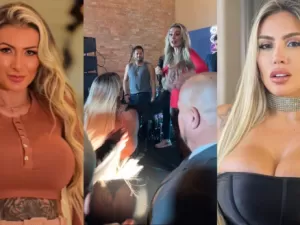 Festa de aniversário de Urach termina em briga feia com Juju Ferrari e bebida na cara: ‘Sai daqui’; motivo é revelado ? assista