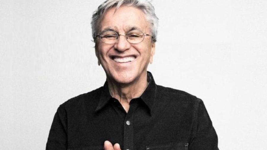 O cantor e compositor baiano Caetano Veloso foi diagnosticado com covid-19 - Reprodução / Internet