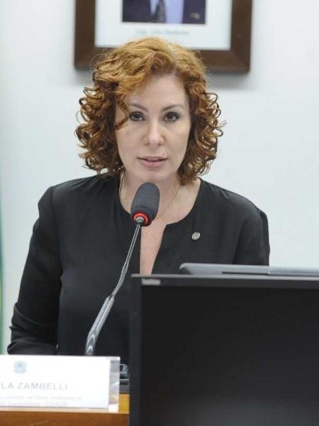Carla Zambelli, do PL, foi a mulher mais votada para uma vaga na Câmara dos Deputados, com 946.244 votos -  GUSTAVO SALES/CâMARA DOS DEPUTADOS                            