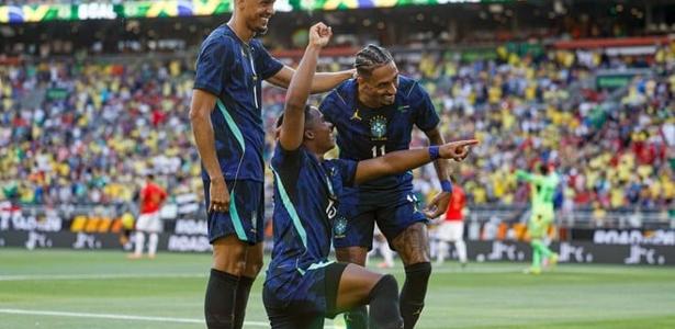 Wesley, Endrick e Raphinha no jogo do Brasil contra o Egito: maior audiência da TV até agora - undefined
