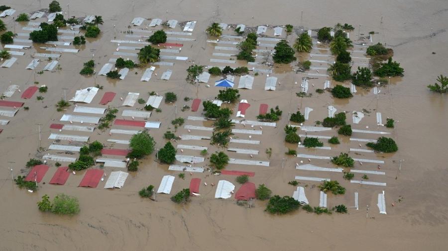 Nicarágua reporta prejuízo milionário devido a furacões -                                 ORLANDO SIERRA/AFP                            