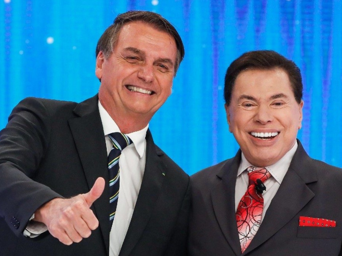 Bolsonaro renova a primeira concessão de TV de Silvio Santos 