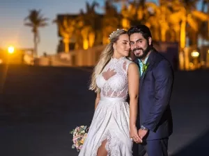 Rafa Kalimann ironiza postagem com fotos de casamento com Rodolffo