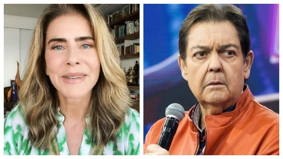 Maitê Proença relembrou exposição da morte de sua mãe no Domingão do Faustão - Reprodução