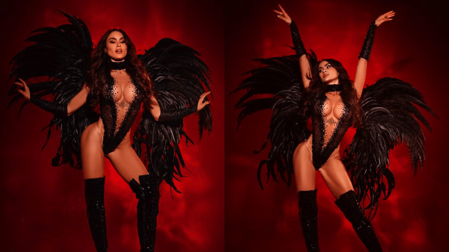 Natacha Horana retoma posto de musa na Gaviões da Fiel Natacha Horana retoma posto de musa na Gaviões da Fiel