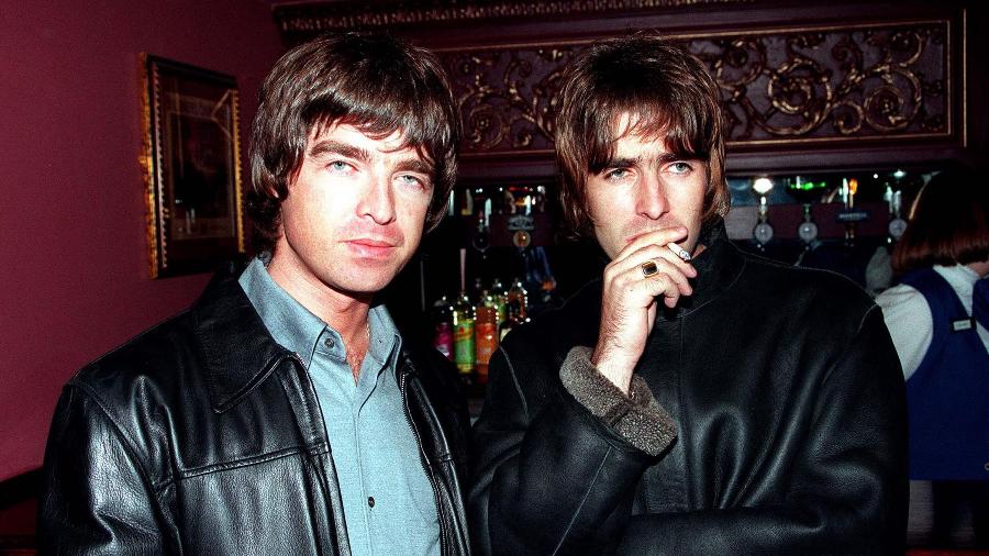 Os irmãos Liam e Noel Gallagher - Dave Hogan/Getty Images