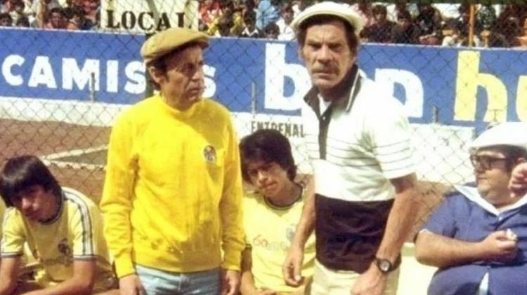 Roberto Bolaños interpretou um massagista do América-MEX no filme 'El Chanfle', de 1979