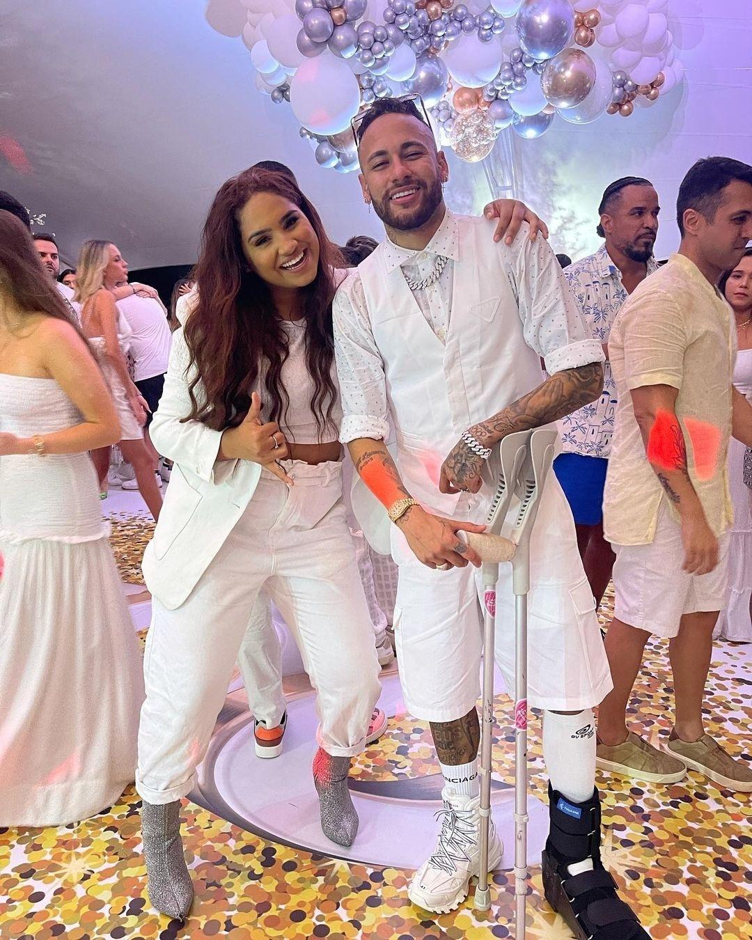 Neymar: Veja quais famosos marcaram presença na festa do jogador