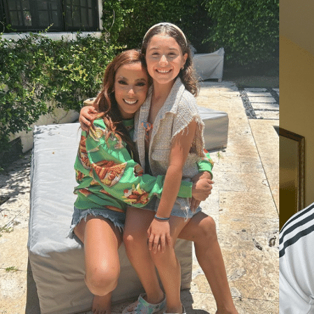 Salomé, filha de James Rodríguez, publicou uma foto com Anitta