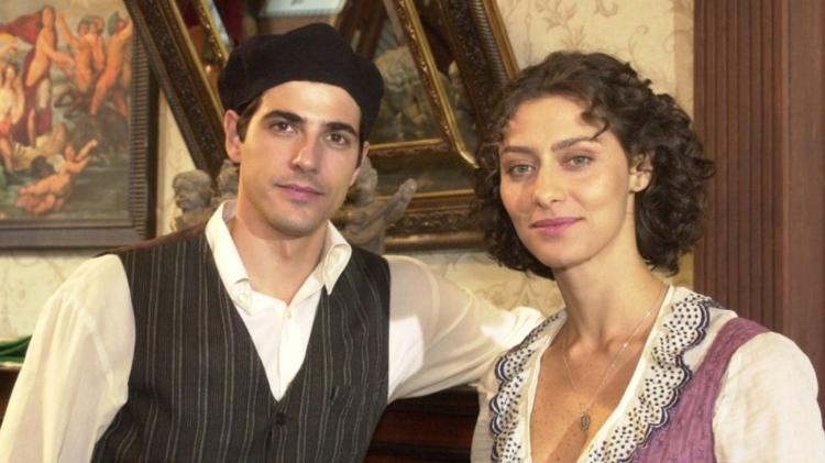 Reynaldo Gianecchini e Maria Fernanda Cândido na novela 'Esperança'