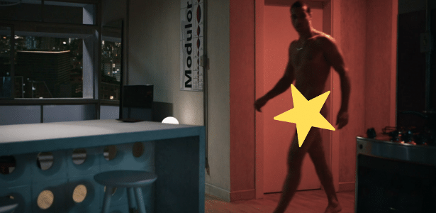 Gabriel Vieira, que vive o modelo Tadeu em "Verdades Secretas 2" (Globoplay), teve um nu frontal na novela
