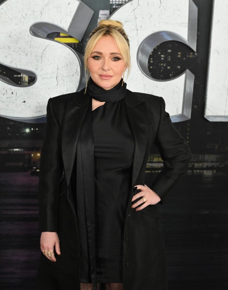 A atriz americana Hayden Panettiere na estreia mundial de "Pânico VI", em março de 2023 - undefined