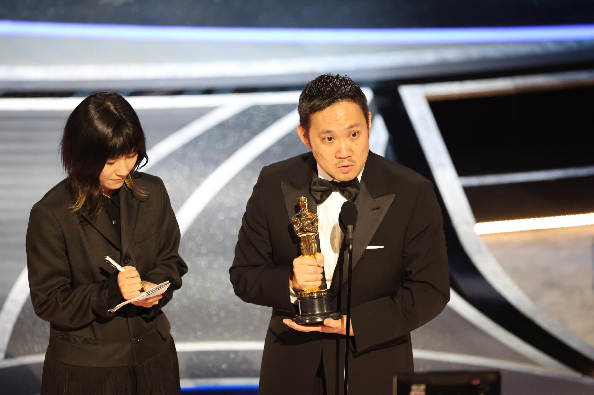 Diretor Ryusuke Hamaguchi ganha Oscar de Melhor Filme Internacional com 'Drive My Car' - Getty Images