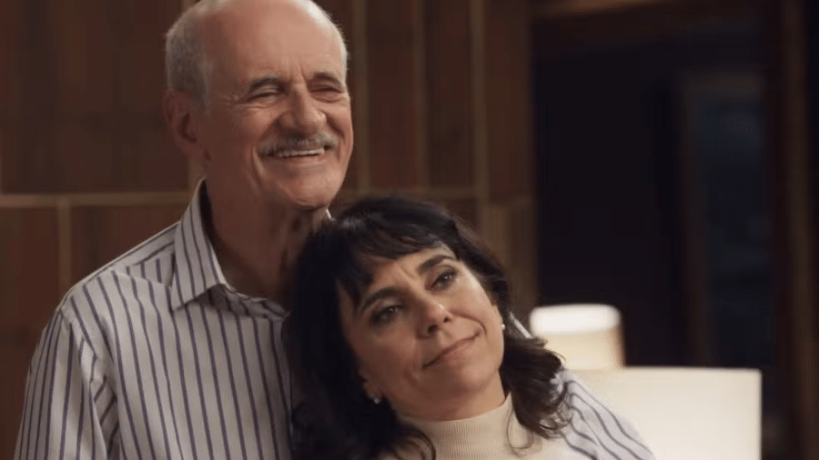 Sérgio (Marcos Caruso) e Miriam (Paula Cohen) em 'Elas por Elas'