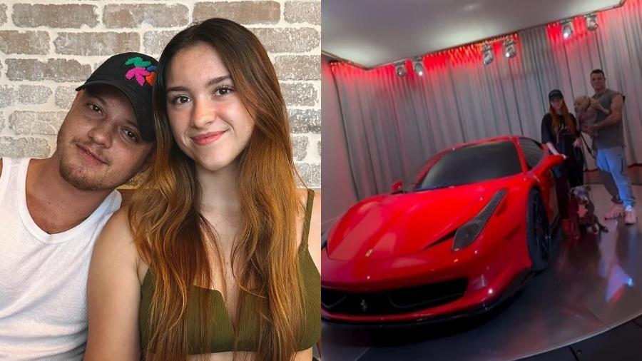 Filha de Gugu Liberato compra carro luxuoso de R$ 3 milhões com o namorado - Reprodução/Instagram