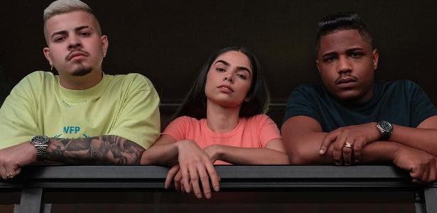 Jottapê (Doni), Bruna Mascarenhas (Rita) e Christian Malheiros (Nando) são protagonistas de 'Sintonia'