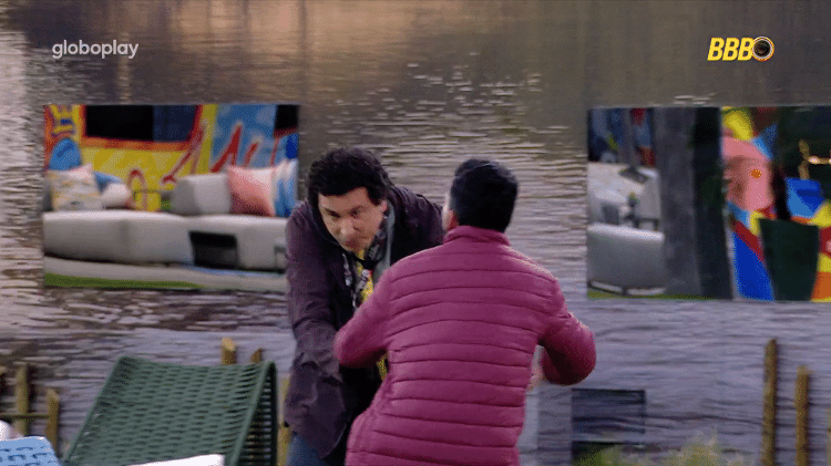 BBB 25: Rafael Portugal tenta tirar João Pedro da casa BBB 25: Rafael Portugal tenta tirar João Pedro da casa