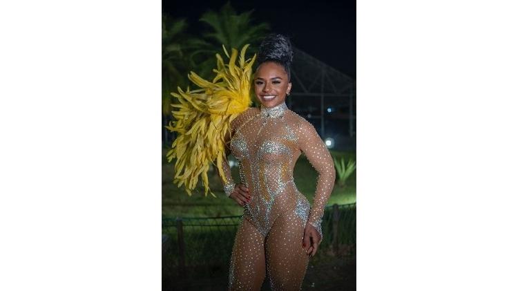 Maryanne Hipolito da Costa, candidata a rainha do Carnaval 2025